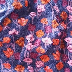 Mossimo Supply Co. Skirts - Cute dark blue skirt with wild flowers 💐 Mossimo Supply Co. Skirts - Cute dark blue skirt with wild flowers 💐